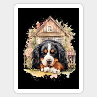 Dog - Bernese Mountain Magnet